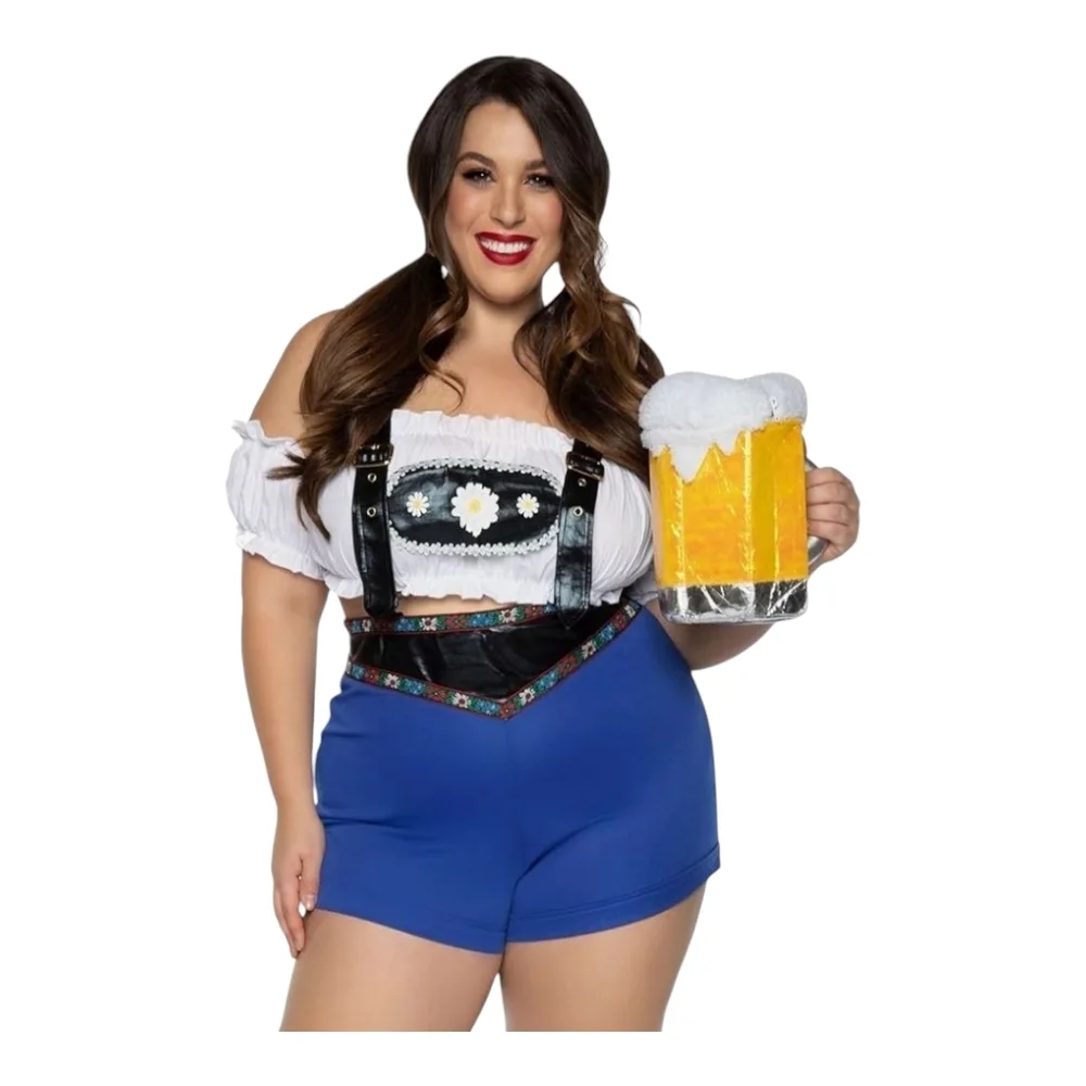 Lederhosen Honey Costume Set NWT Size 1X - Picture 4 of 5